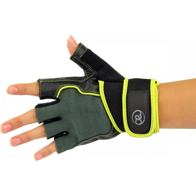 Fitness Mad Men's Core Weight Training Gloves Green M